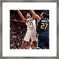 Utah Jazz V New Orleans Pelicans Framed Print