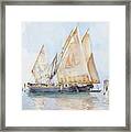 Venetian Sails Framed Print