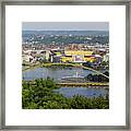 View From Mount Washington, Pittsburgh #1 Framed Print