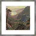 View Of Donner Lake #1 Framed Print