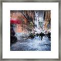 Walk In The Historic Center #1 Framed Print