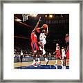 Washington Wizards V New York Knicks Framed Print