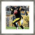 Whos Going Deep 2012 Nfl Playoff Preview Issue Sports Illustrated Cover #1 Framed Print