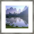 Yangshuo,guilin,guangxi,china #1 Framed Print