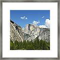 Yosemites Half Dome In The Springtime #1 Framed Print