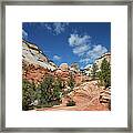 Zion Canyon Natural Beauty #1 Framed Print