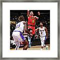 Atlanta Hawks V Los Angeles Lakers Framed Print