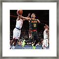 Atlanta Hawks V New York Knicks #10 Framed Print