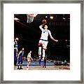 Charlotte Hornets V New York Knicks #10 Framed Print