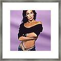 Cher Portrait Session #10 Framed Print