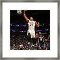 Memphis Grizzlies V New Orleans Pelicans #10 Framed Print