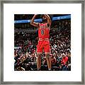 New York Knicks V Chicago Bulls #10 Framed Print