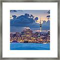 Auckland. Cityscape Image Of Auckland #11 Framed Print