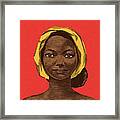 Portrait Of A Woman #113 Framed Print
