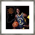 2018-19 Indiana Pacers Media Day Framed Print