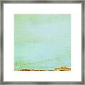 Abstract Painted Green Art Backgrounds #12 Framed Print