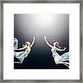 Ballet Dancer Underwater #12 Framed Print