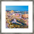 Las Vegas, Nevada, Usa Skyline #12 Framed Print