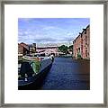 13/09/18  Manchester. Castlefields. The Bridgewater Canal. Framed Print