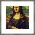 Mona Lisa Framed Print