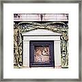 18/09/13 Glasgow. The Necropolis, Double Angels. Framed Print