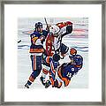 Florida Panthers V New York Islanders - #18 Framed Print