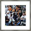 Memphis Grizzlies V San Antonio Spurs - #18 Framed Print