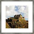 19/08/13 Edinburgh, The Castle. Framed Print