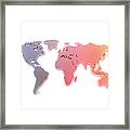 World Map #19 Framed Print