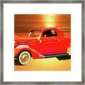 1936 Sunny Ford Coupe Framed Print