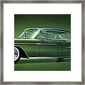 1957 Cadillac Advertisement 60 Special Framed Print