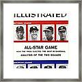 1958 All Star Game Preview Sports Illustrated Cover Framed Print