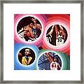 1972 Ncaa Tournament Preview Sports Illustrated Cover Framed Print