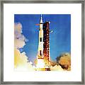 Apollo 11 Launch #2 Framed Print