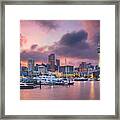 Auckland. Cityscape Image Of Auckland #2 Framed Print