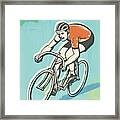 Bicycle Racer #2 Framed Print