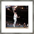 Brooklyn Nets V New York Knicks #2 Framed Print