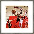 Cleveland Cavaliers V Portland Trail #2 Framed Print