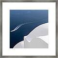 Curved #2 Framed Print