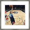 Dallas Mavericks V New Orleans Pelicans Framed Print