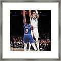 Dallas Mavericks V New York Knicks #2 Framed Print