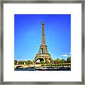 Eiffel Tower In Paris, France #2 Framed Print