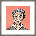 Elderly Woman #2 Framed Print