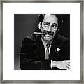 Groucho Marx . #2 Framed Print