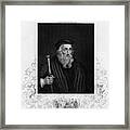 John Wycliffe, English Theologian, 19th #2 Framed Print
