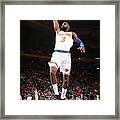 Milwaukee Bucks V New York Knicks #2 Framed Print