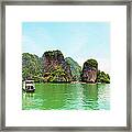 Phang Nga Archipelago Near Phuket #2 Framed Print