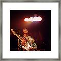 Photo Of Jimi Hendrix Framed Print