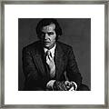 Portrait Of Jack Nicholson #2 Framed Print
