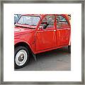 Retro Cars Parts And Body Elements #2 Framed Print